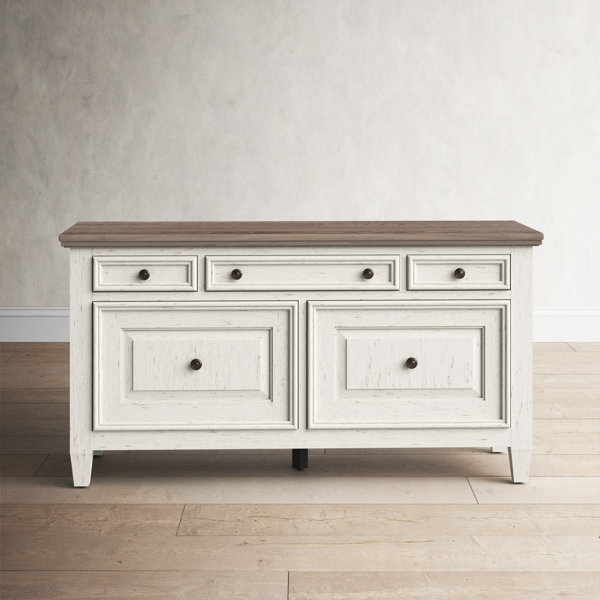 Birch Lane™ Priscilla 56'' Wide 4 Or More. Drawer Filing Credenza
